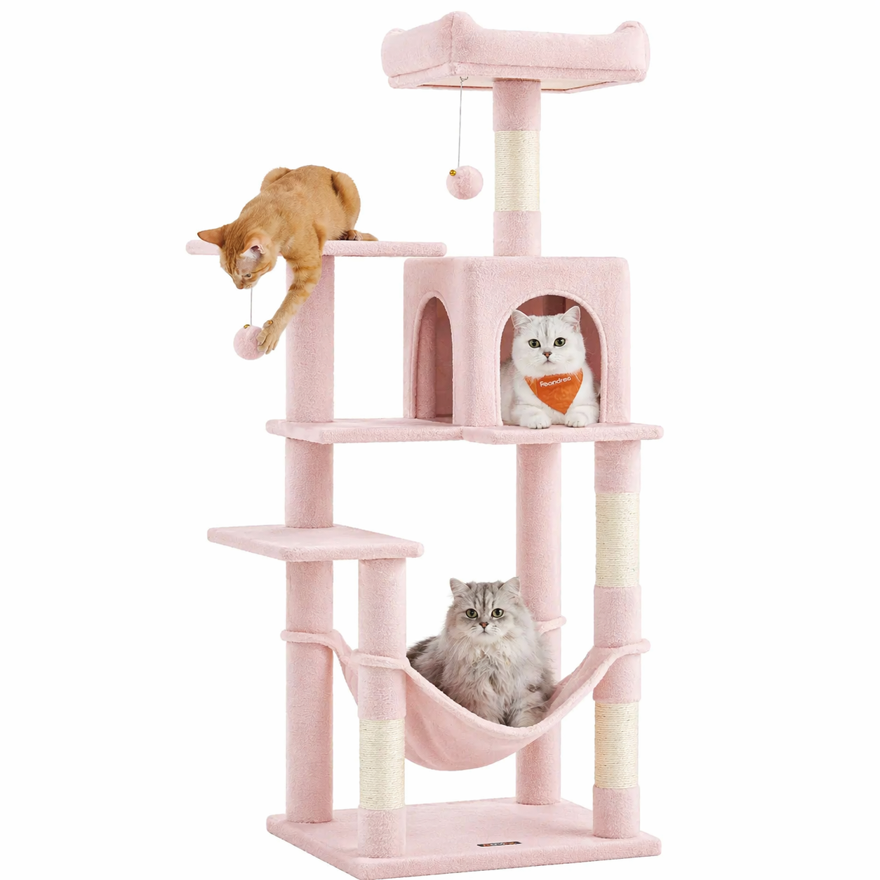 Kratzbaum Luna XL • Rosa