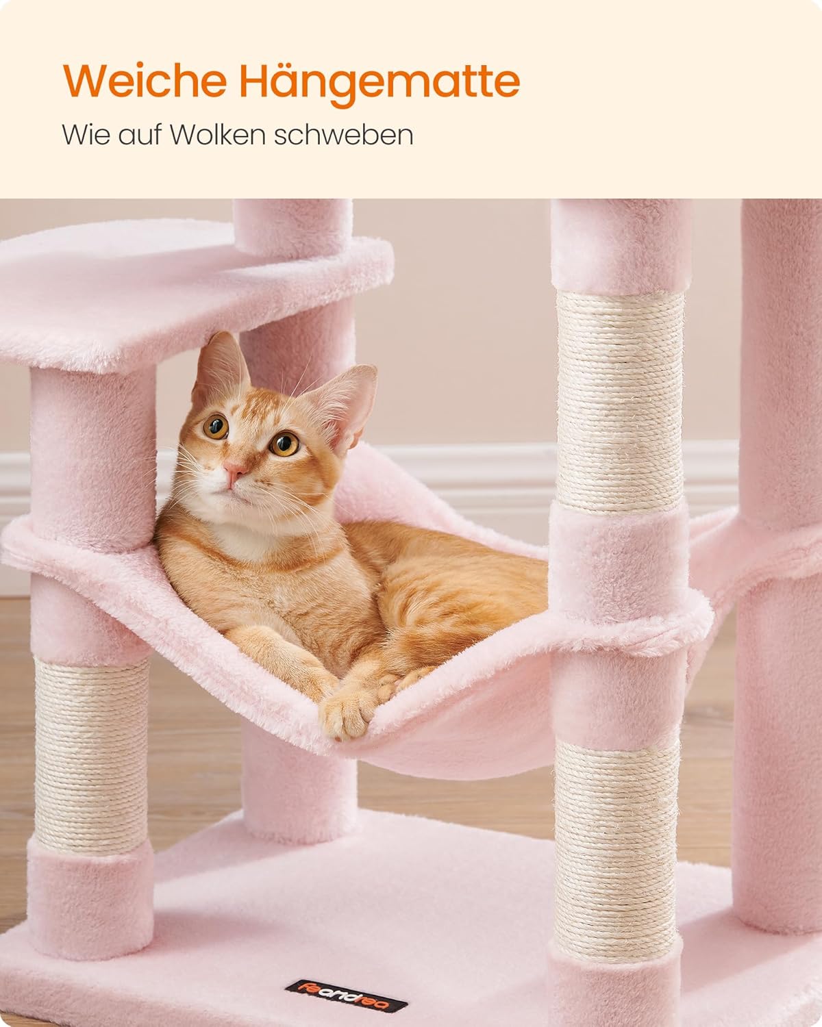 Kratzbaum Luna XL · Rosa