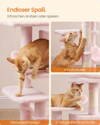 Kratzbaum Luna XL · Rosa