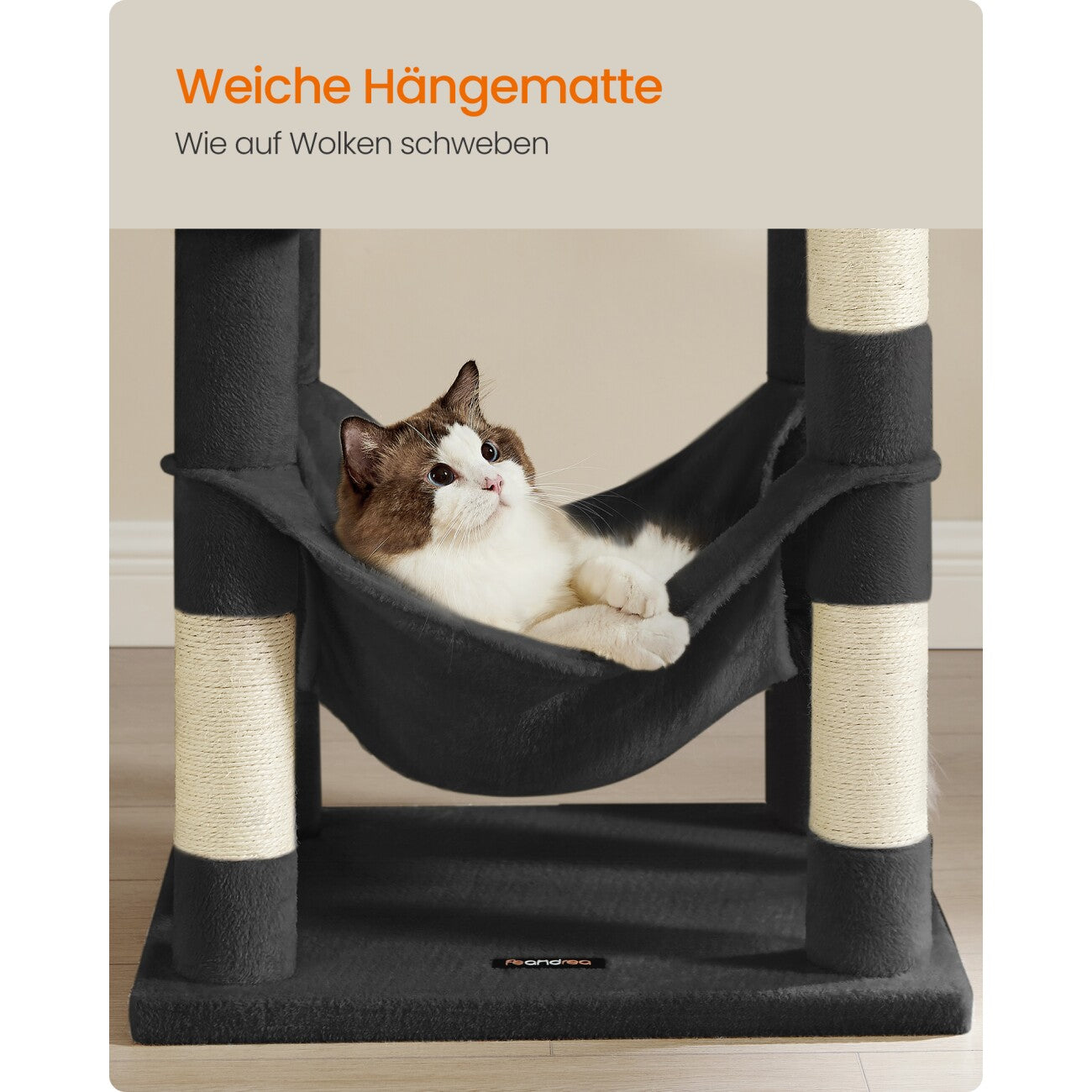 Kratzbaum Luna XL · Schwarz