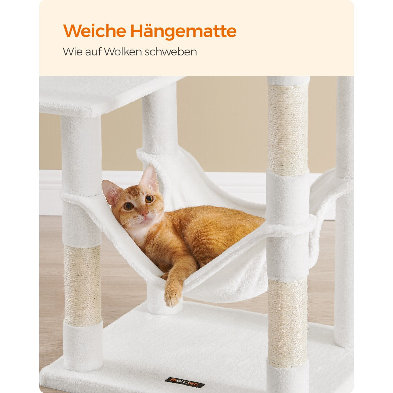 Kratzbaum Luna XL • Weiß