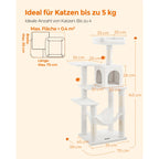 Kratzbaum Luna XL • Weiß