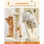 Kratzbaum Milo XXL • Beige