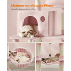Kratzbaum Milo XXL • Rosa